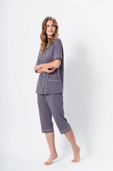 M-Max high quality blouse and half-pant womens pajamas  Adomoo